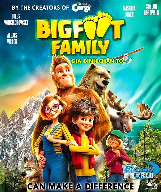 B4913. Bigfoot Family 2020 - Gia Đình Chân To 2D25G (DTS-HD MA 5.1) 